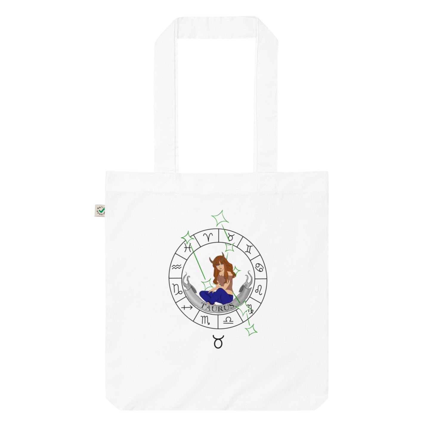 Tote bag bio taureau