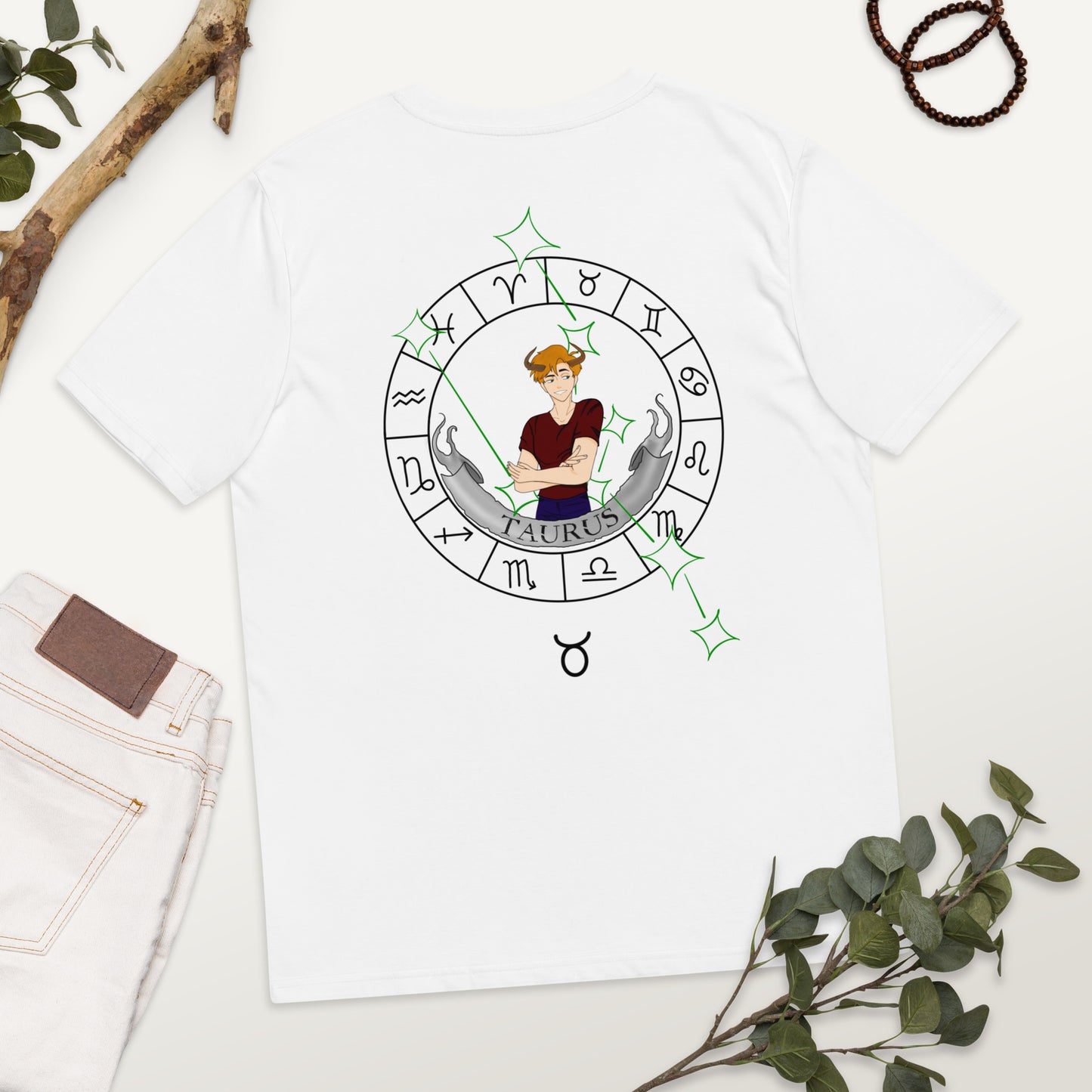 T-shirt bio unisexe Taureau