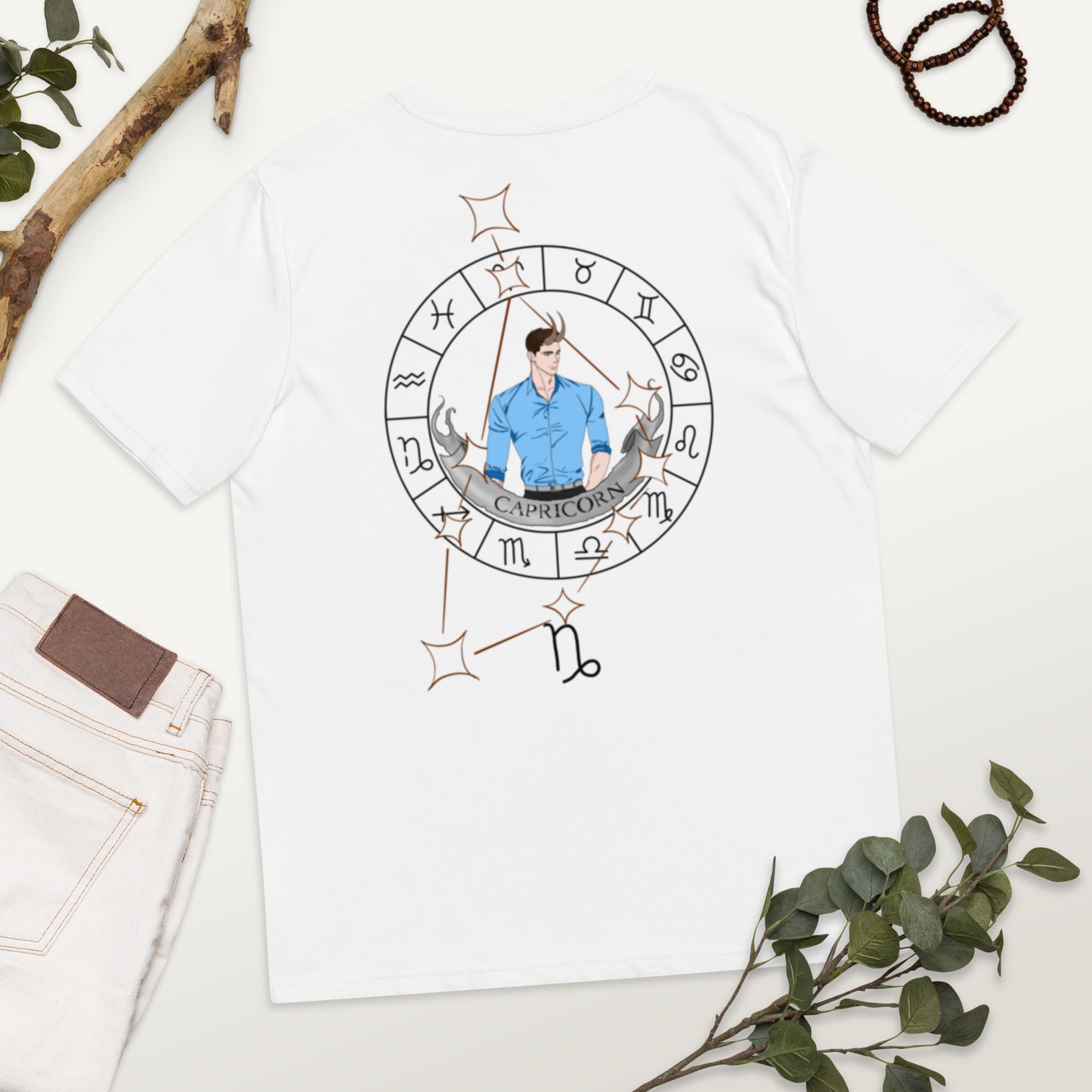 T-shirt bio unisexe Capricorne
