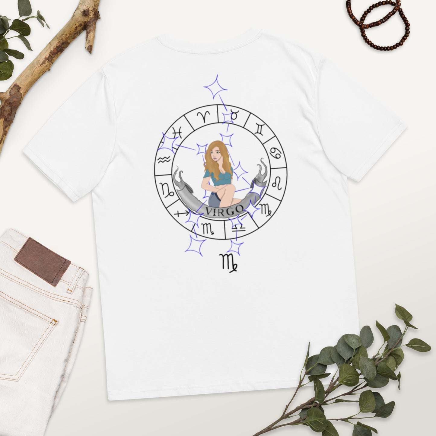 T-shirt bio unisexe Vierge